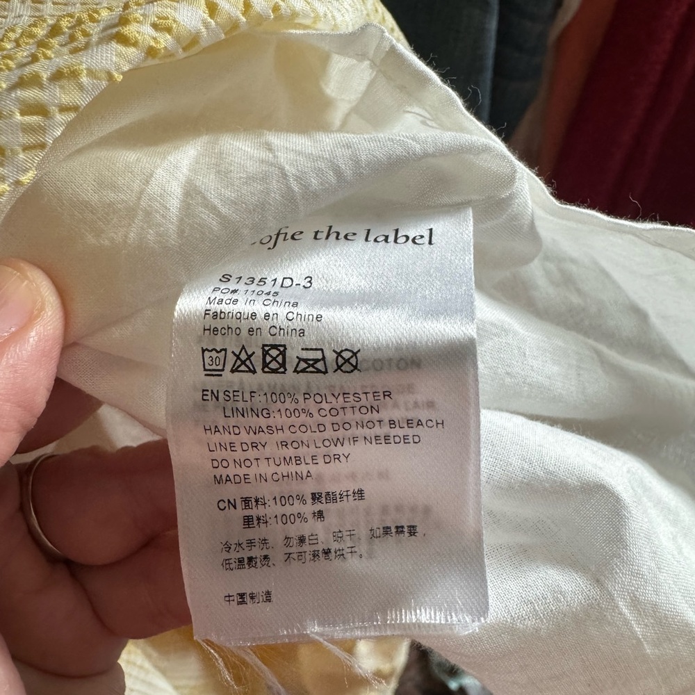 Sofie the Label Tiered Shoulder Tie Dress - Picture 8 of 9